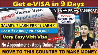 No Embassy Appointment  EVisa in 9 Days  Get Job With Salary 7 Lakh  Canadian Dream  HindiUrdu [upl. by Minnnie195]