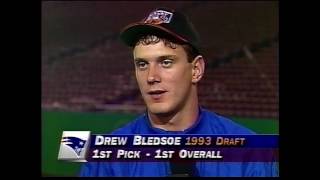 Drew Bledsoe 1993 postgame interview [upl. by Iruam]