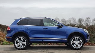 VW Touareg 7P 201518 R Line Spec Review Features and Controls [upl. by Aisad]