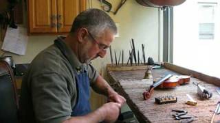 Cutting amp Fitting a Violin Peg [upl. by Enilrahc]