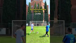 Rigori con quiz shorts calcio challenge [upl. by Uamak]