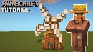 Minecraft  Farmers House Tutorial Villager Houses [upl. by Kalfas436]