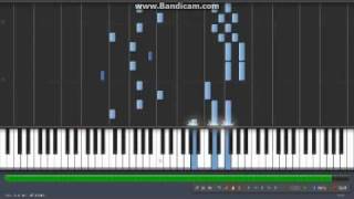 Synthesia  Naruto Hotaru no Hikari piano [upl. by Annyl]