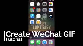 How to create GIFs for WeChat [upl. by Eelyah]