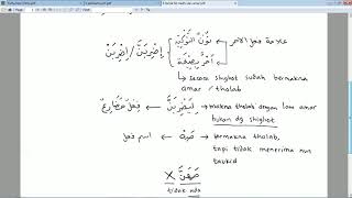 Ngaji Kitab Alfiyah Ibnu Malik Bagian 6 Tanda Fiil Madhi dan Tanda Fiil Amar bait ke 13 [upl. by Nyleda]