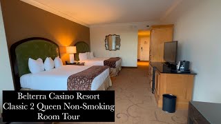 Belterra Casino Resort  Classic 2 Queen NonSmoking Room Tour  Florence Indiana  Boyd Gaming [upl. by Herbie]