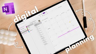 HOW TO OneNote for Digital Planning  FREE Planner [upl. by Hoseia]