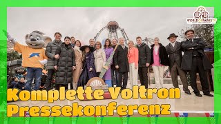 Voltron Eröffnung – Pressekonferenz 24042024  Europa Park Neuheit 2024 – Mack Rides Achterbahn [upl. by Mcgill]