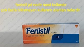 mucize jel fenistil nedir nasıl kullanılır allerji kaşıntı sivilce [upl. by Ingeborg810]