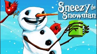 Sneezy The Snowman ⛄❄  pictur book  animated  read aloud story for kids amp Toddlers [upl. by Chuck]