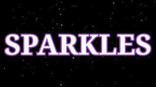 Sparkles 3d Vfx effect video [upl. by Harli]