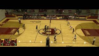 Ennis High School vs Poteet High School Womens Varsity Volleyball [upl. by Merrili]