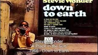 Stevie Wonder  A Place In The Sun with lyrics  HD [upl. by Ringsmuth]