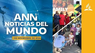 1 de noviembre de 2024 Evangelismo global e impacto en la salud y más noticias [upl. by Artenek]