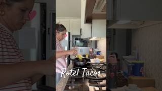 Rotel Tacos for dinner momlife dinner dinnerrecipe easyrecipe [upl. by Nylaf]