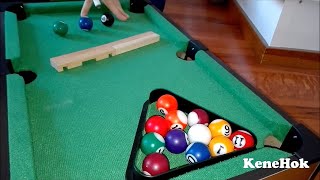 Mini Pool Table part 8  KeneHok [upl. by Imef]