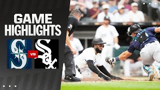 Mariners vs White Sox Game Highlights 72724  MLB Highlights [upl. by Frere464]