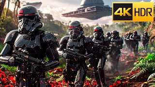 The Battle of Endor  Star Wars  Realistic ULTRA Graphics Gameplay 4K 60FPS HDR [upl. by Ellierim]