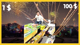 Crazy 50000 New Diwali Stash 2024  नए और अतरंगी पटाखे 🎉😍💥 [upl. by Anierdna79]