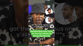 Memphis Bleek Says These Are The Top 2 Verses On Queens Rap Records [upl. by Ahders369]