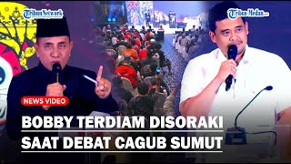 BOBBY TERDIAM Saat Disoraki Hingga Satu Ruangan Riuh Balas dengan Senyum Sampaikan Protes [upl. by Suzy711]