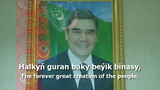 National Anthem of Turkmenistan  quotGaraşsyz Bitarap Türkmenistanyň Döwlet Gimniquot [upl. by Finegan]