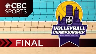 U Sports Men’s Volleyball National Championships Gold  Spartans vs Vert amp Or  FULL GAME [upl. by Nedrud673]