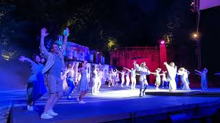 Freilichtspiele Tecklenburg  Mamma Mia Premiere  Schlussapplaus  Zugabe  quotDancing Queenquot [upl. by Gimpel]