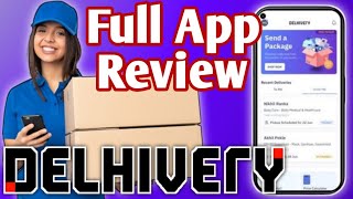 Delhivery App Account Kaise Banaye  Delhivery Courier Service App Review  DelhiveryApp How To Use [upl. by Nye]