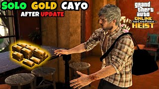 GTA 5 How to Get Gold SOLO Cayo Perico  Walkthrough  Gameplay [upl. by Simaj]