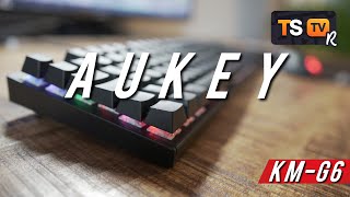 AUKEY KMG6 Review ► Mechanische Gaming Tastatur unter 50€ mit Bestnote Deutsch 4K [upl. by Cl]