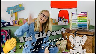 🐘 Der Elefanten Rap  Klatschspiele für Kinder  Bodypercussion  Rhythmikspiele für Kinder [upl. by Atalee997]