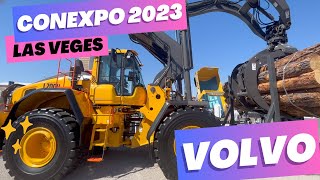 VOLVO NEW EQUIPMENT DEMO AT CONEXPO 2023  CON EXPO LAS VEGES conexpoconagg 2023 [upl. by Akenehs511]