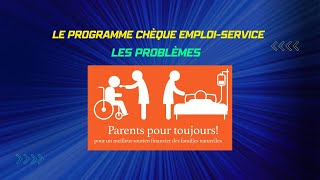 Le chèque emploiservice  les problemes [upl. by Aiyn]