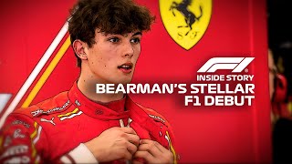 INSIDE STORY Oliver Bearmans Historic F1 Debut  2024 Saudi Arabian Grand Prix  Lenovo [upl. by Fransis]