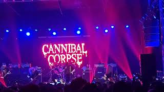 CANNIBAL CORPSE  Stripped Raped and Strangled Lima Perú 2022 [upl. by Enrobyalc]