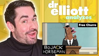 Doctor REACTS to BOJACK HORSEMAN  Psychiatrist Analyzes quotFree Churroquot  Doctor Elliott [upl. by Xet153]