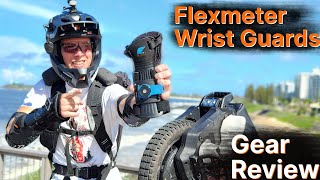 Long term review of the best wrist guards  Flexmeter Double Sided by Demon for Electric Unicycle [upl. by Adon]