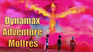 Moltres ⚔️🛡  Pokémon SwordShield Dynamax Adventure [upl. by Orian]