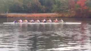 Great Sculling 8  training Thursday before HOCR 2014 [upl. by Starks]