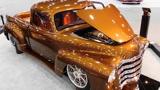 1949 Chevrolet 5 Window Pickup quotHeirloomquot 2017 Great Eight Winner 2017 Detroit Autorama [upl. by Ahsal214]