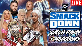 WWE Friday Night Smackdown Livestream Watch Party 11292024 LIVE Reactions amp Commentary [upl. by Beauregard606]