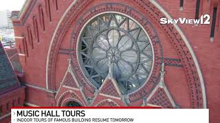 Cincinnati Music Hall tours to resume [upl. by Veejar]