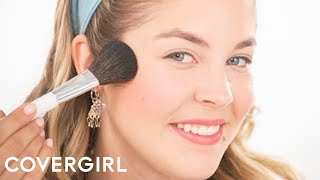 Light amp Natural Makeup Look  COVERGIRL Tutorials [upl. by Mariette593]