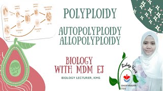 Polyploidy  Autopolyploidy and allopopypoidy Mutation for matriculation [upl. by Tomkiel536]