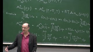 Thermodynamik II Vorlesung 7  Gefrierpunktserniedrigung und Osmose  Prof Hubert Motschmann [upl. by Kariv]