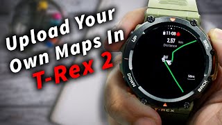 How To Import GPX Route Files On TRex 2 After Navigation Update 🗺️📌 [upl. by Akyeluz]