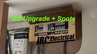 Fusebox RCBO  SPD Upgrade and JCC Fireguard Spots [upl. by Darcee]