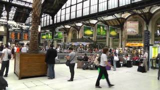 Paris vier Hauptbahnhöfe Gare de Lyon  Das Tor zum Süden  gate to the south [upl. by Nilo]