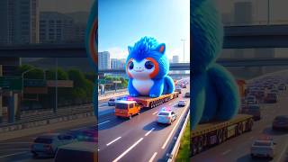 ❤️ Evolution of Catapillar Big kitten Transporting In Truck 🥰 4 cat cute love shorts [upl. by Hurty128]